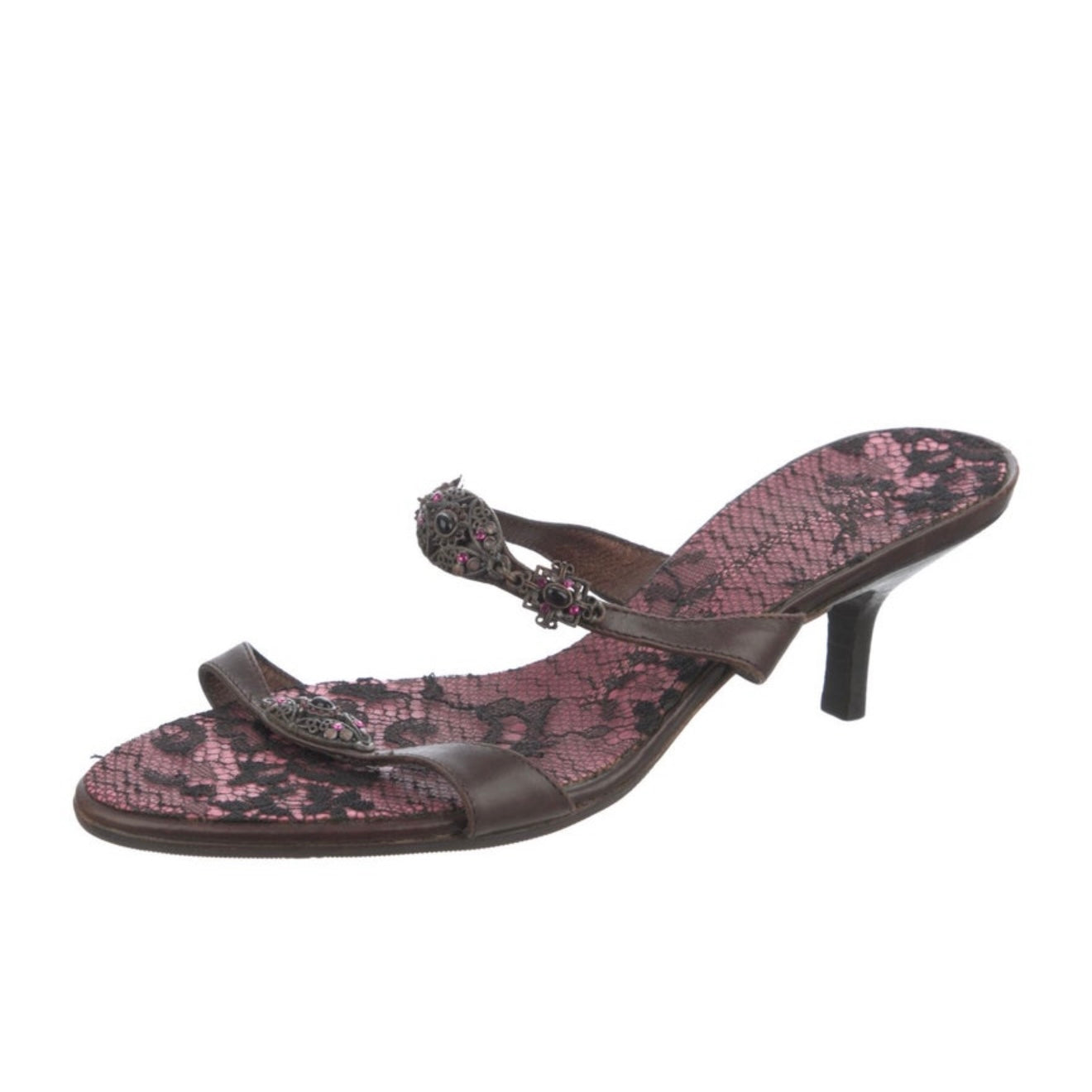 Giuseppe Zanotti Lace Slides