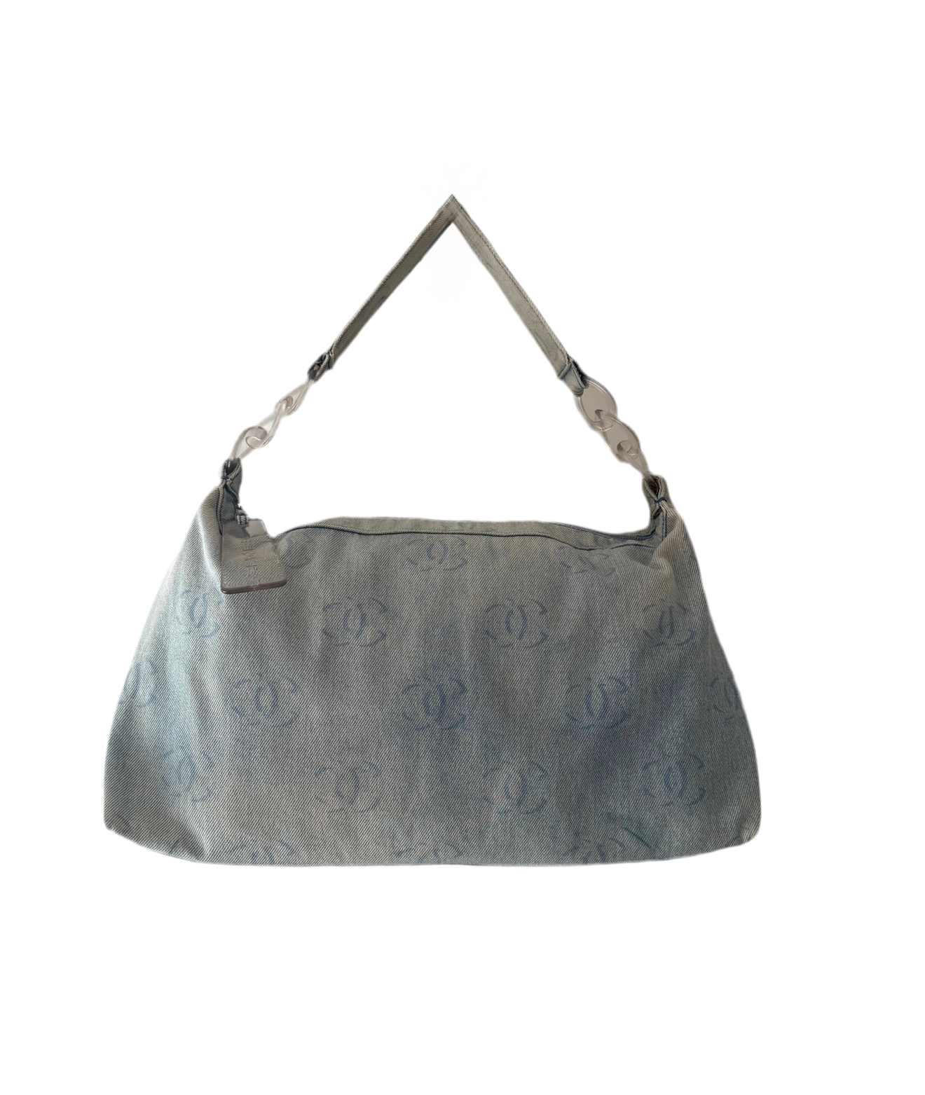 Chanel Denim CC Logo Handbag
